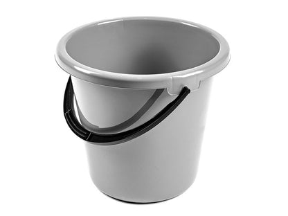Wiadro gospodarcze plastikowe 6l szary