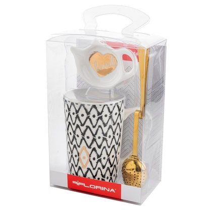 Kubek z zaparzaczem glitz 350ml