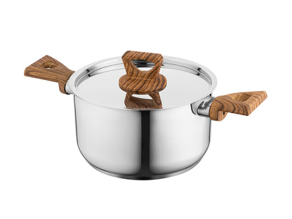 Garnek nierdzewny bruno 16cm 1,9l z/p