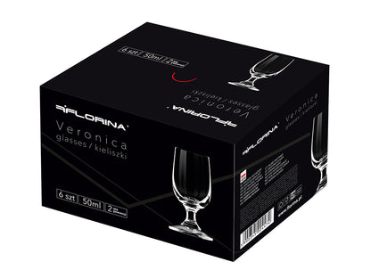 Kieliszki do wódki veronica 50ml 6szt