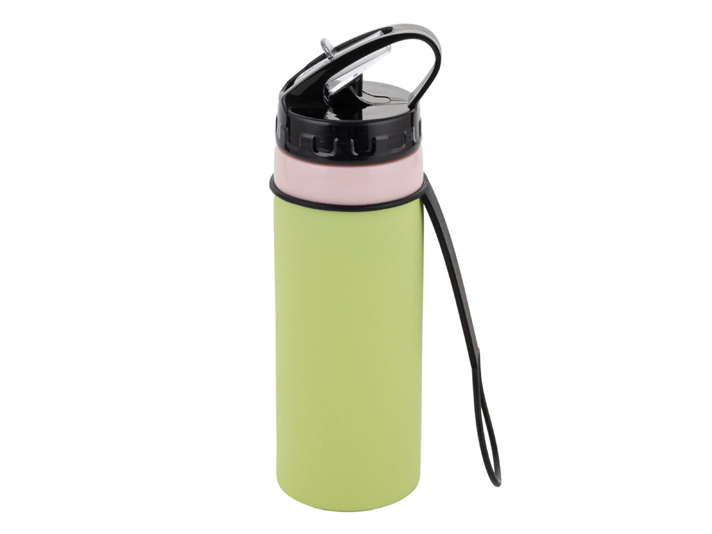 BUTELKA SILIKONOWA FLEXIE ZIELEŃ 450ML