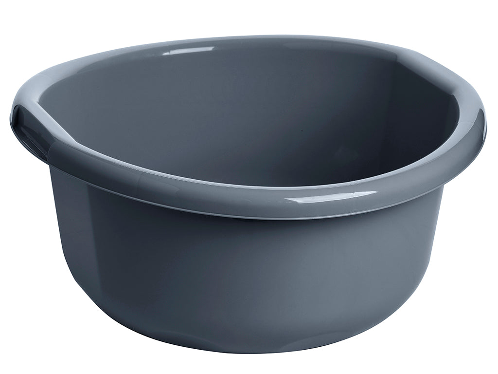Miska plastikowa z uszami 30l ciemny szara