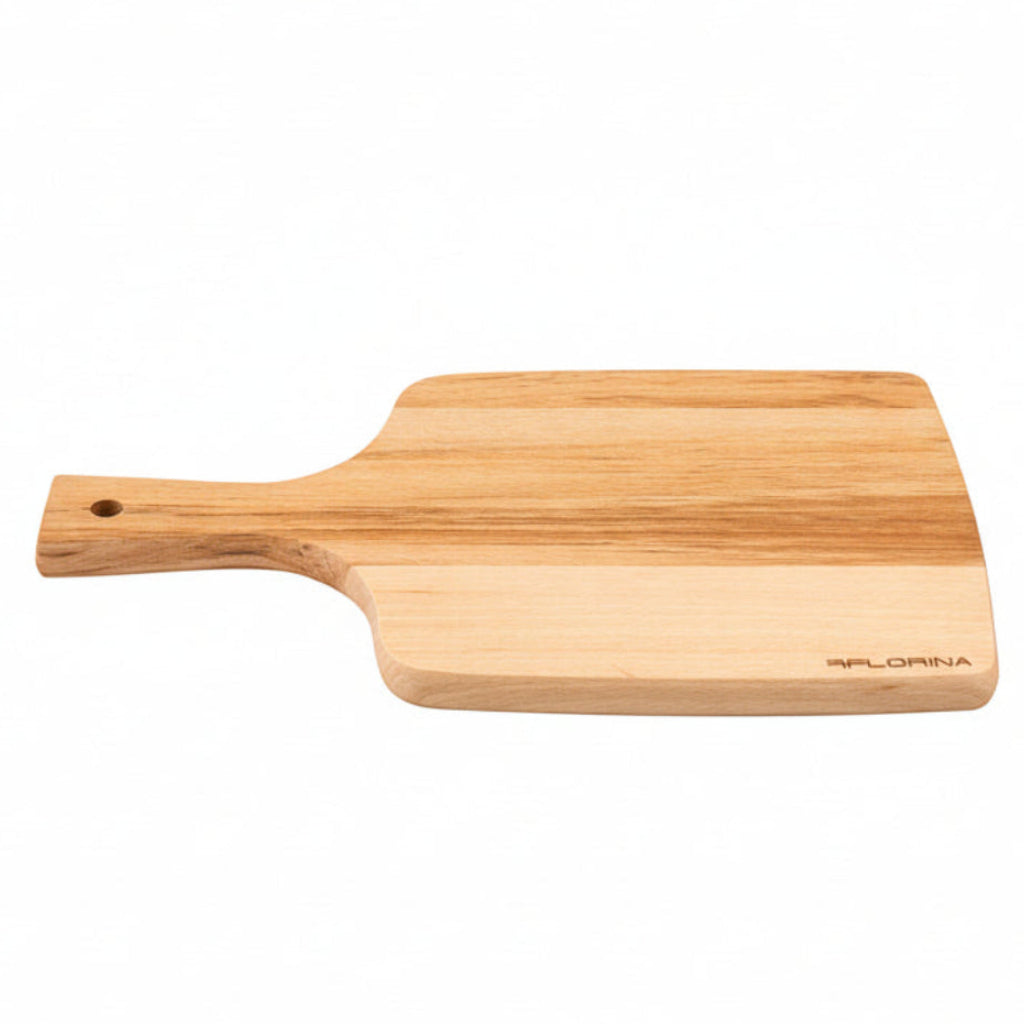 DESKA KUCHENNA DREWNIANA Z UCHWYTEM 33,5X20,5CM