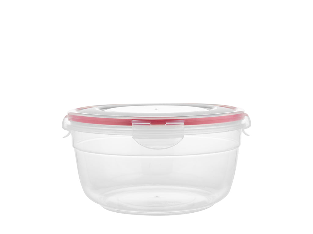 Pojemnik do żywności plastikowy okrągły fresh box praktyczna 1,5l