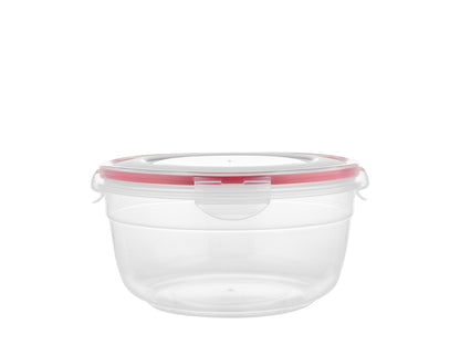 Pojemnik do żywności plastikowy okrągły fresh box praktyczna 1,5l