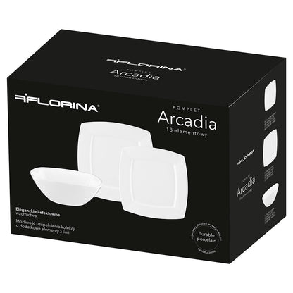 Talerze obiadowe arcadia 6/18