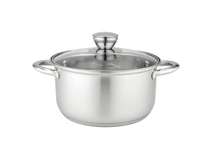 Garnek nierdzewny matteo 18cm 2,6l z/p