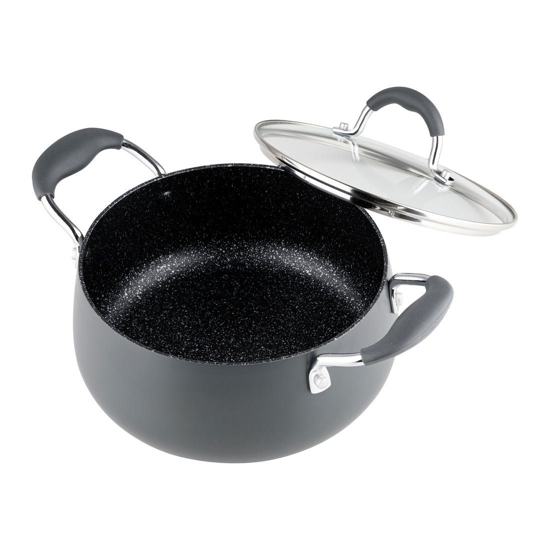 Garnek alumniowy nordica 24cm 5,6l z/p