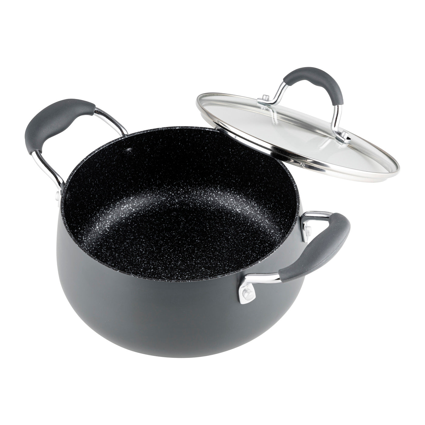 Garnek alumniowy nordica 24cm 5,6l z/p