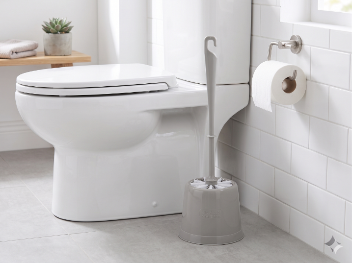 Wc komplet plastikowy jin standard jasny szary