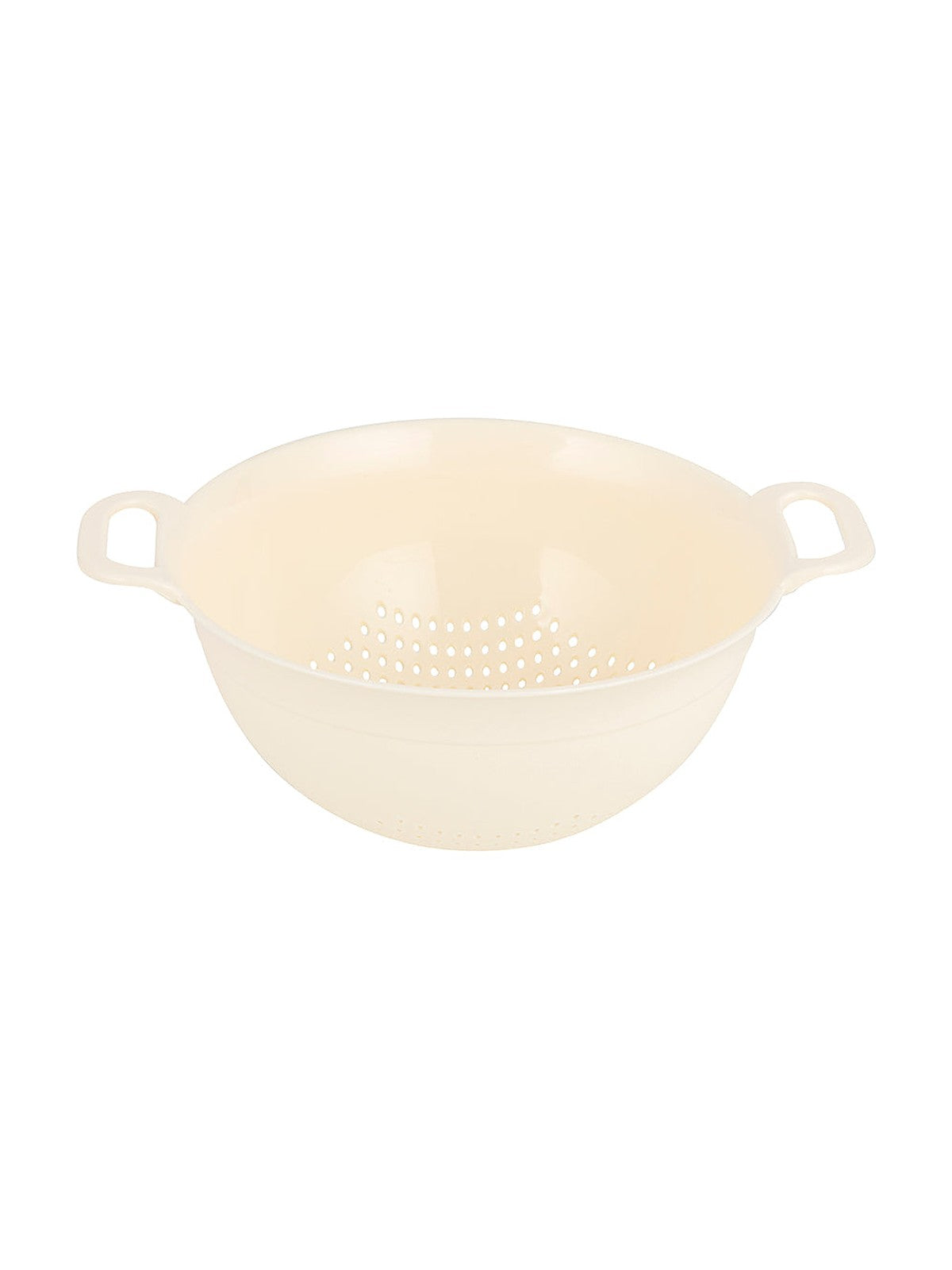 Cedzak plastikowy mono 18cm 1,2l kremowy