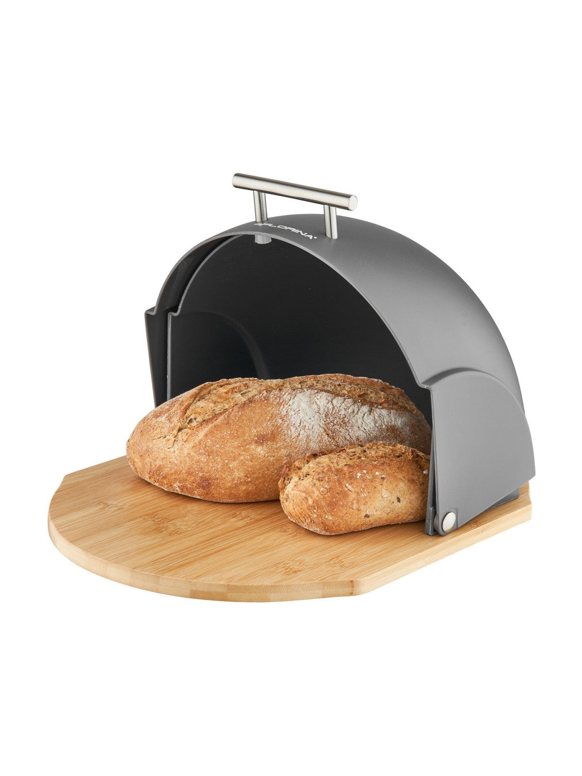 Chlebak helmet 37x26,5x20cm szary
