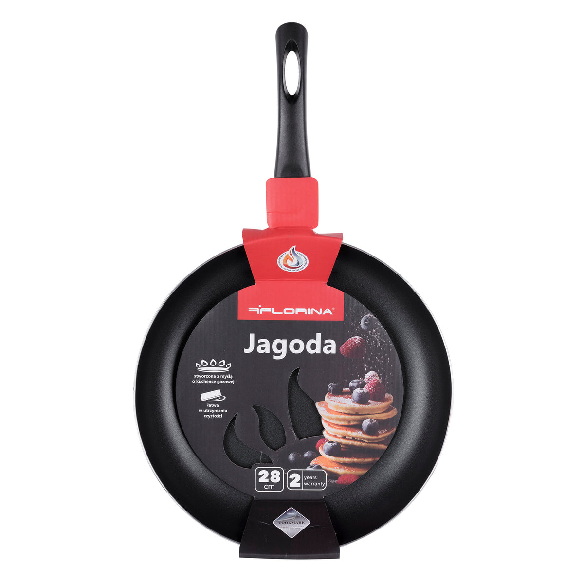 Patelnia aluminiowa jagoda 28cm v.3