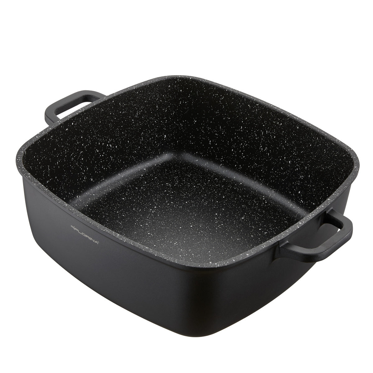 Garnek aluminiowy kwadratowy chef 28x28x10,7cm 5,8l z/p