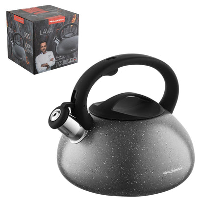 Czajnik nierdzewny lava 2,5l szary mg