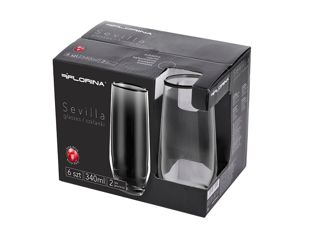 Szklanka long drink sevilla 340ml 6szt.