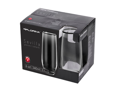 Szklanka long drink sevilla 340ml 6szt.