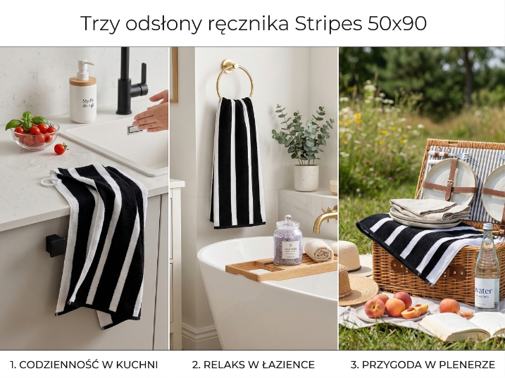 Ręcznik stripes 50x90