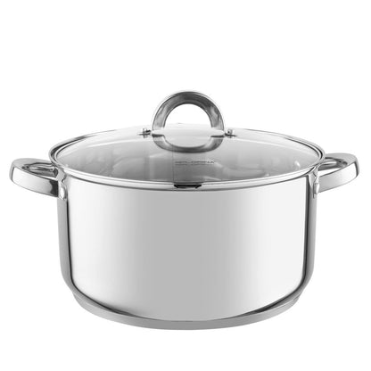 Garnek nierdzewny claude 26cm 7,25l z/p