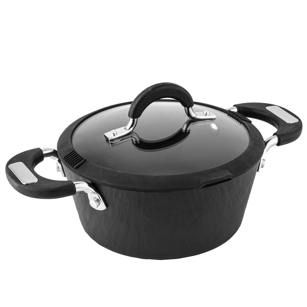 Garnek aluminiowy dragon 24cm 3,5l z/p