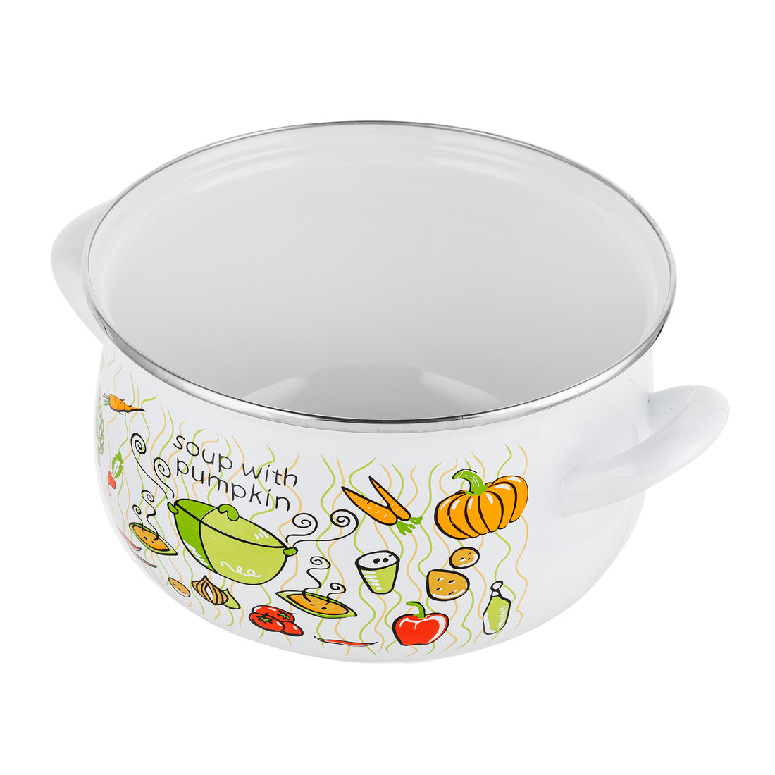 Garnek emaliowany pyza lumino 20cm 4,2l z/p
