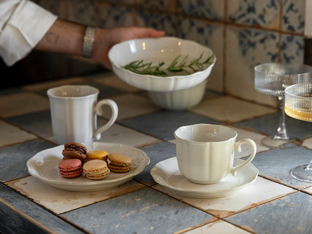 Zestaw 12 elementowy komplet porcelany Etera