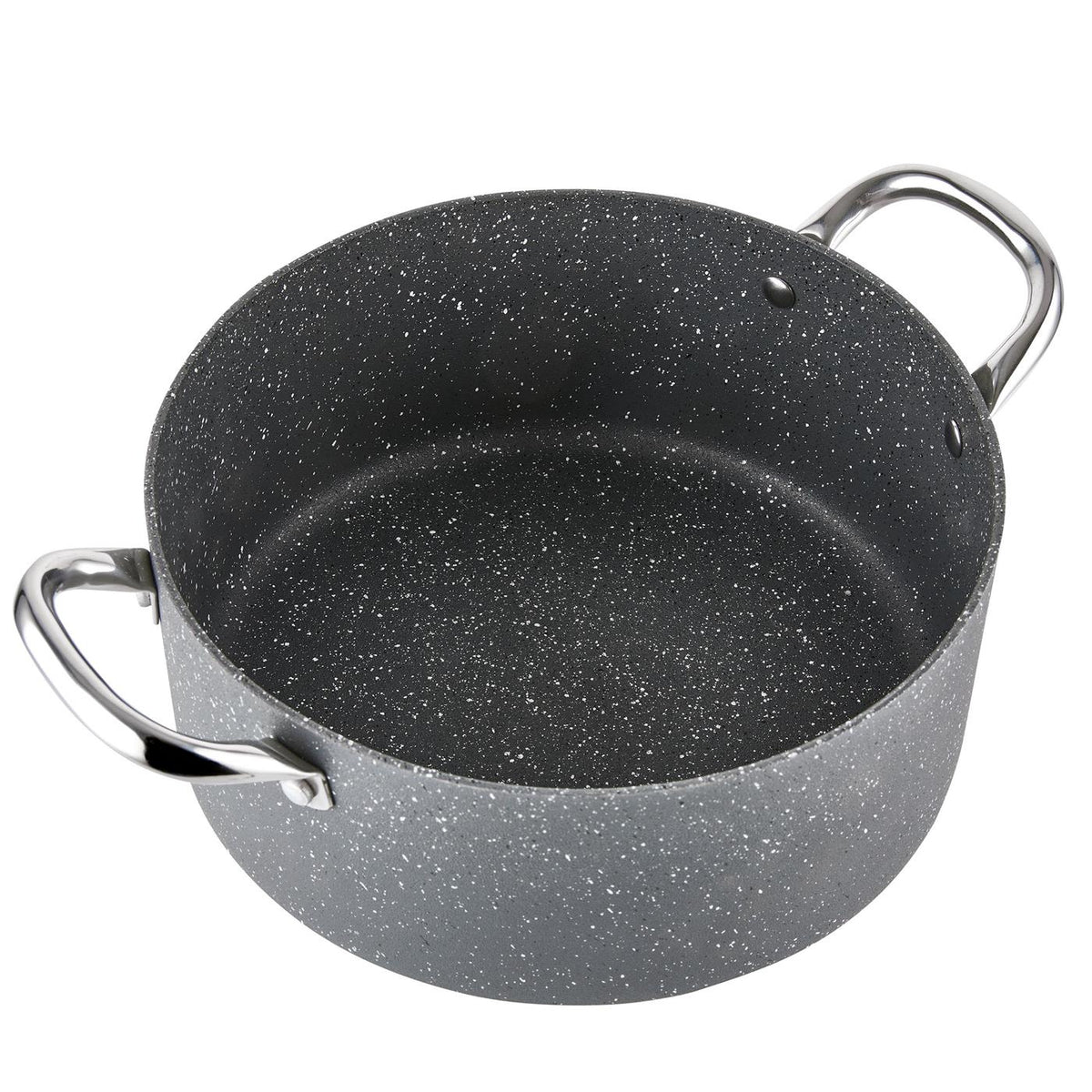 Garnek aluminiowy onyx 24cm 4,8l z/p