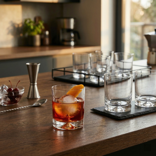 Szklanki do whisky mixology 260ml 6szt kro 68-c142-0260