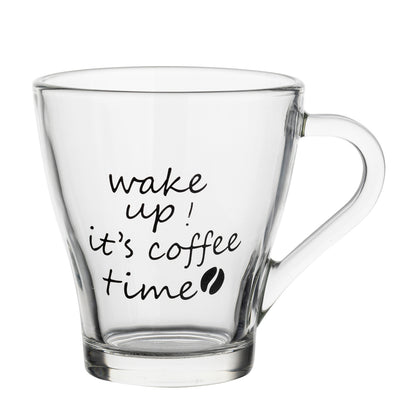 Kubek szklany wake up 250ml