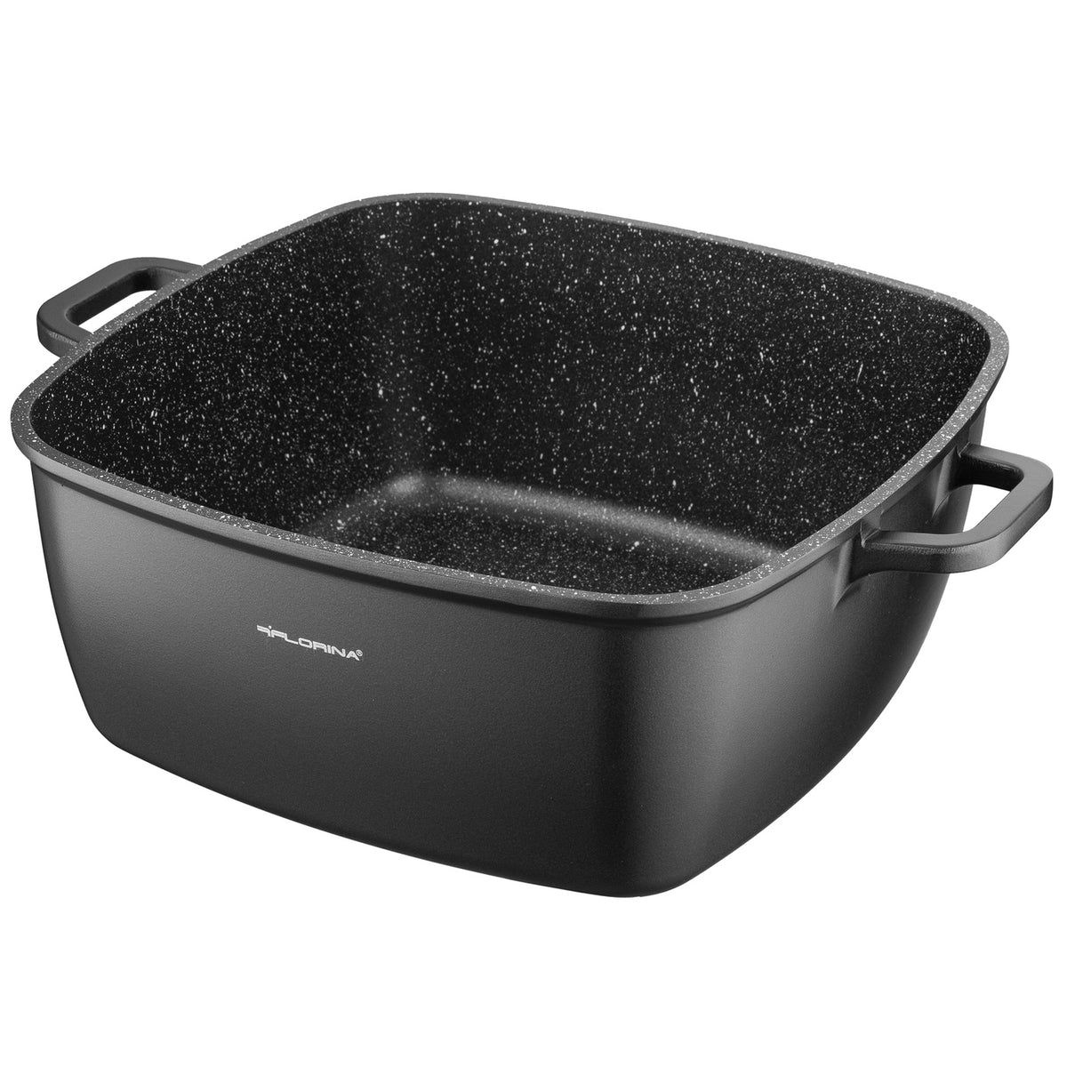 Garnek aluminiowy kwadratowy chef 28x28x12cm 7,1l z/p