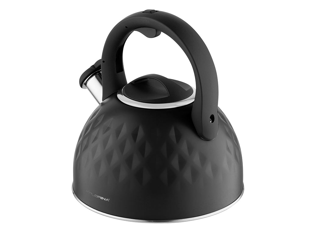 CZAJNIK NIERDZEWNY DIAMANTE 2,5L CZARNY
