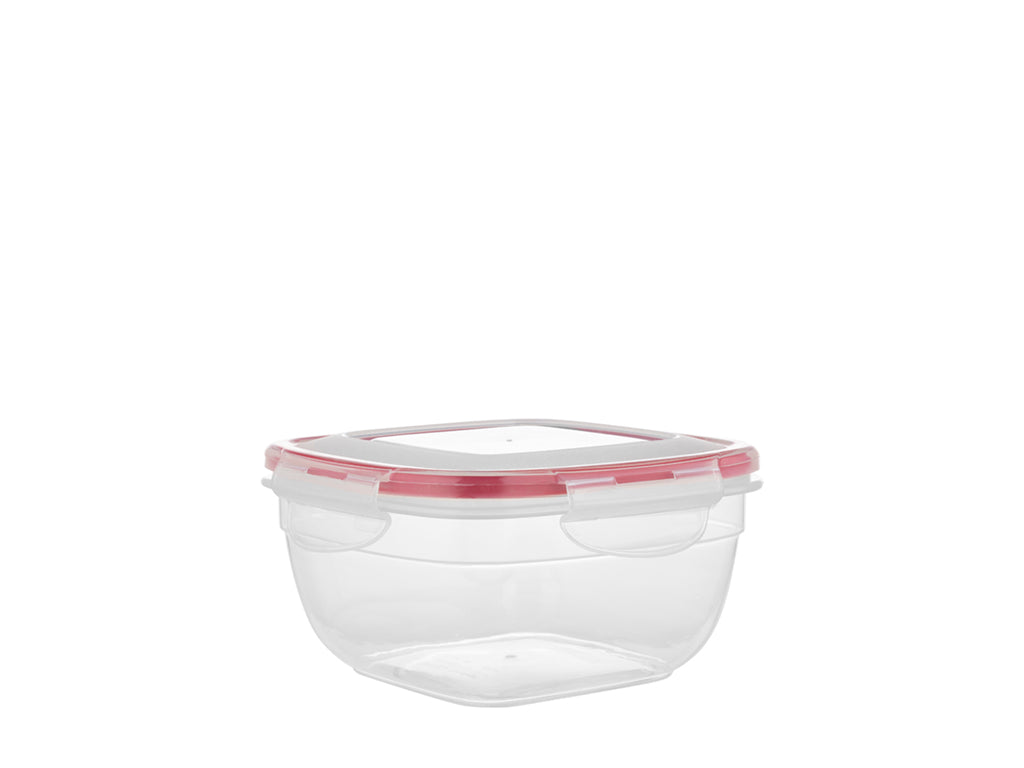 Pojemnik do żywności plastikowy kwadratowy fresh box praktyczna 600ml