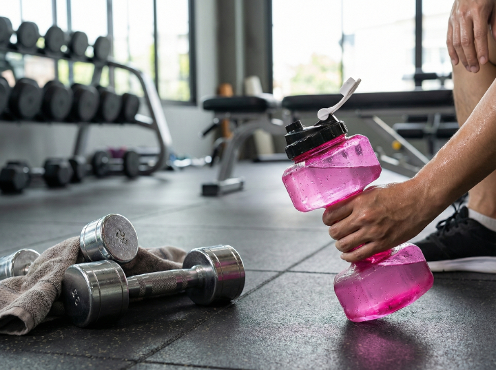Butelka plastikowa gym 2,2l