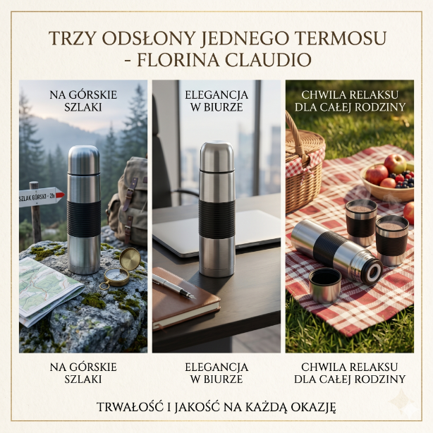 Termos nierdzewny claudio 750ml