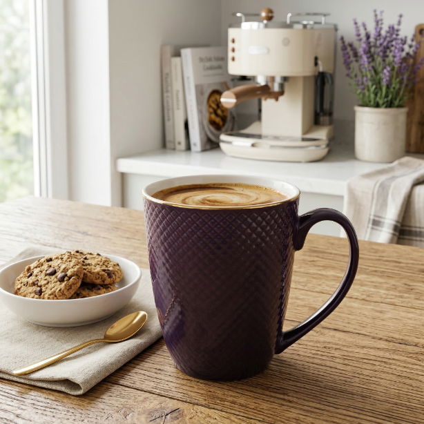 Kubek tiffany 400ml violet