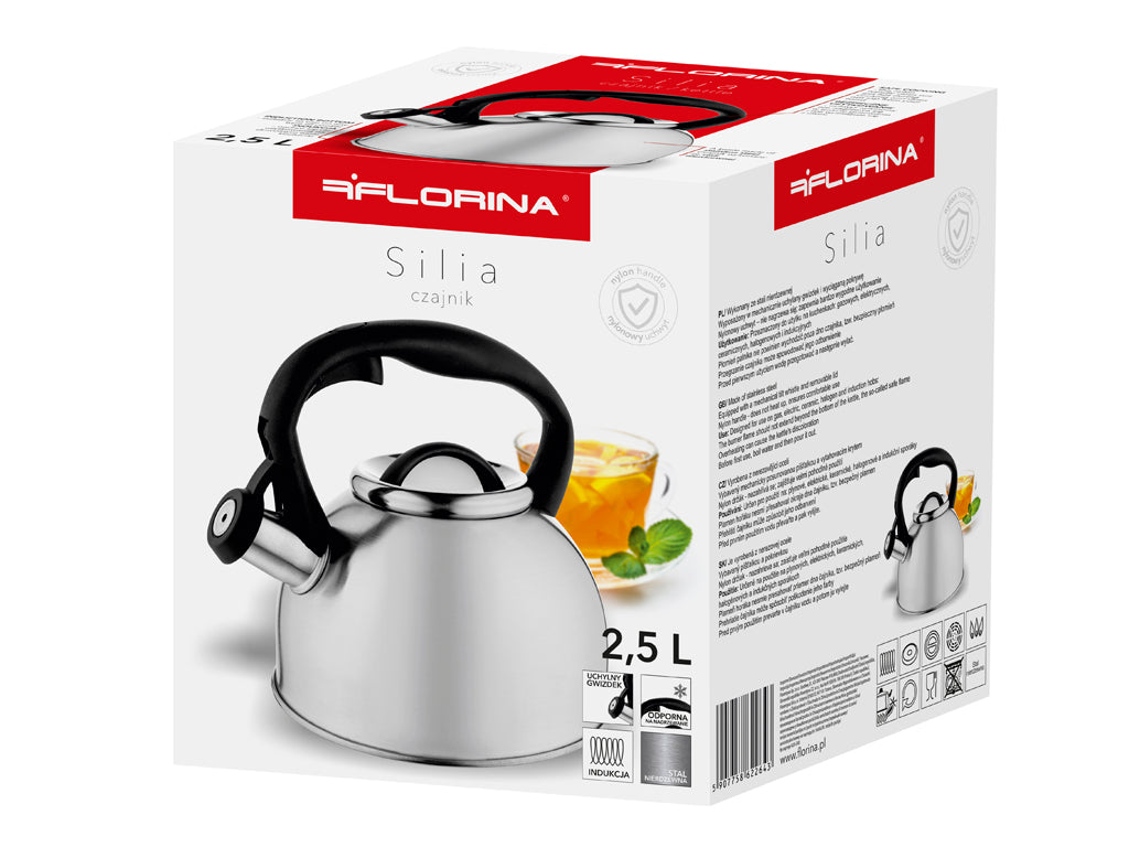 Czajnik nierdzewny silia 2,5l