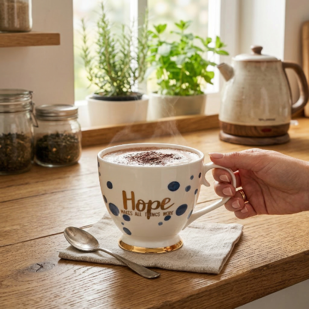 Kubek na nóżce mare hope 440ml