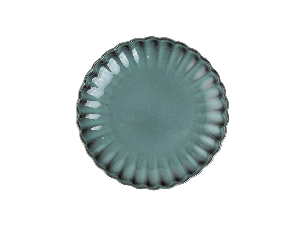 Zestaw 12 elementowy komplet porcelany Atlantica morska