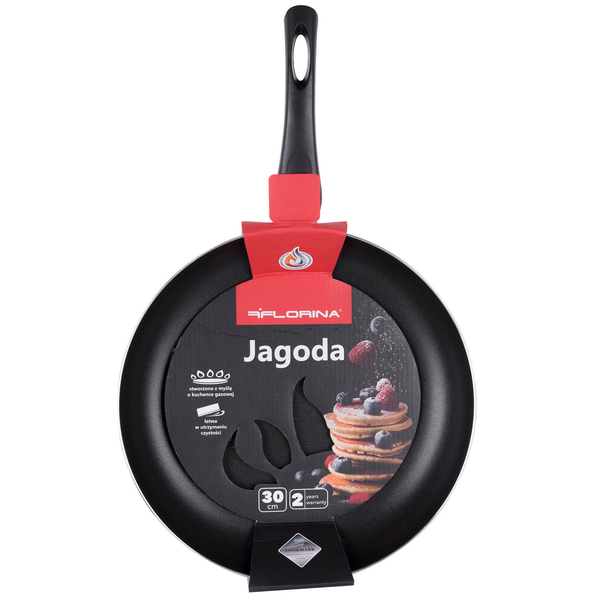 Patelnia aluminiowa jagoda 30cm v.3