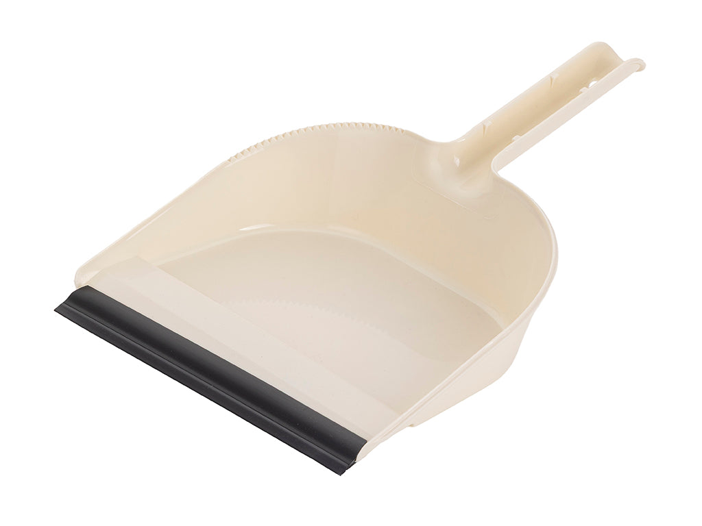 Szufelka na kij plastikowa lux kremowy