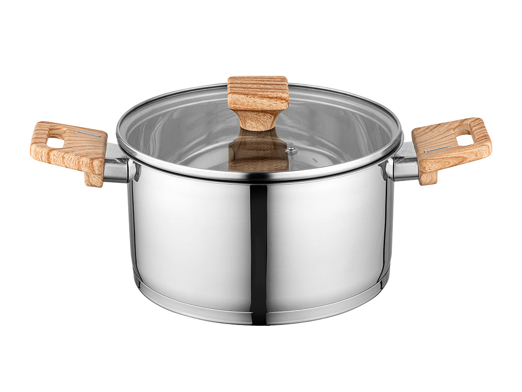 Garnek nierdzewny fitter 20cm 3,3l z/p