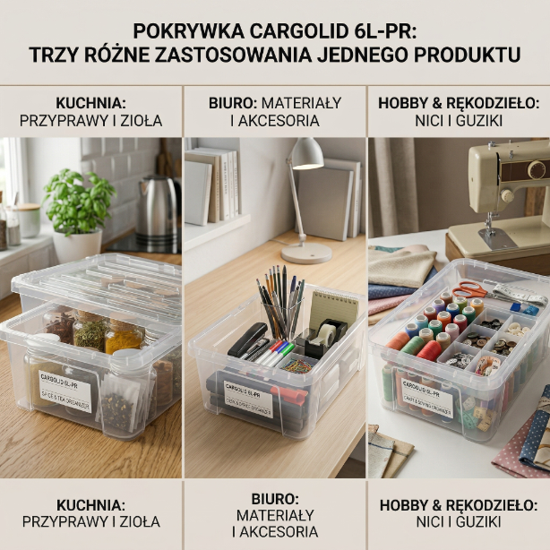 Pokrywa cargolid 6l