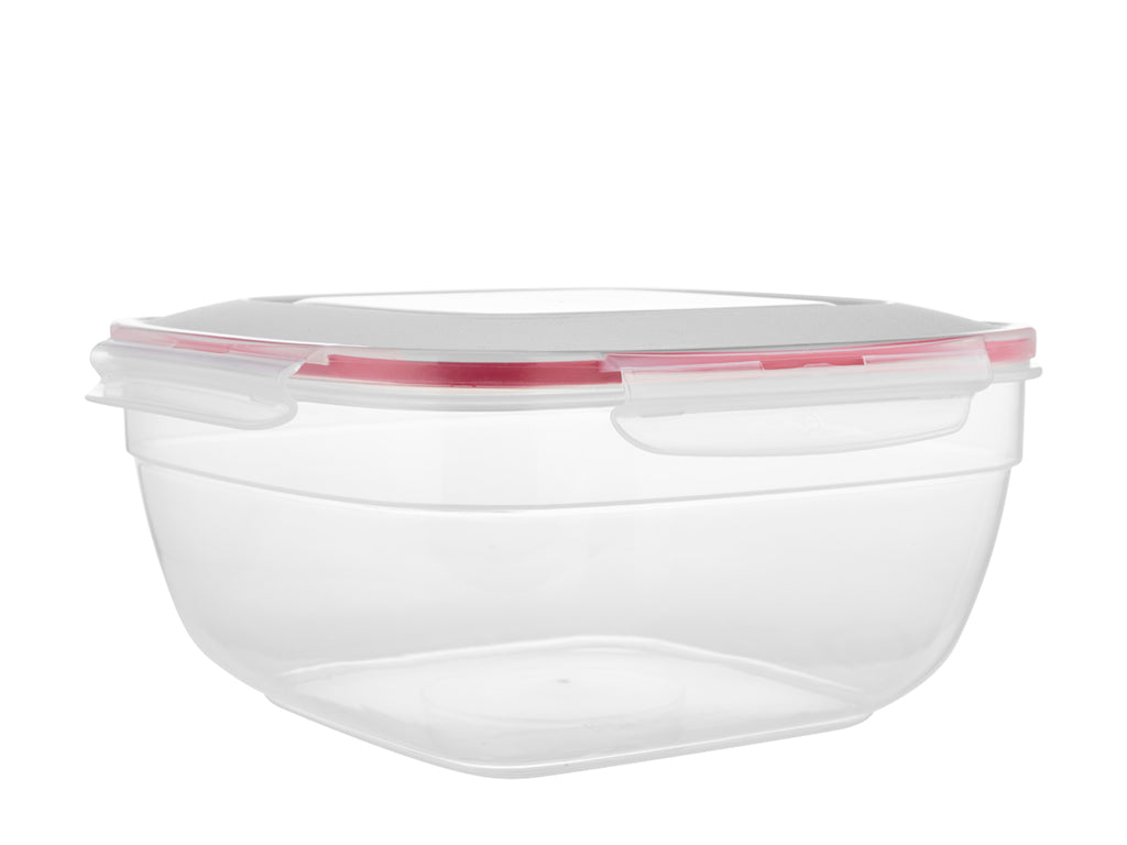 Pojemnik do żywności plastikowy kwadratowy fresh box praktyczna 4l