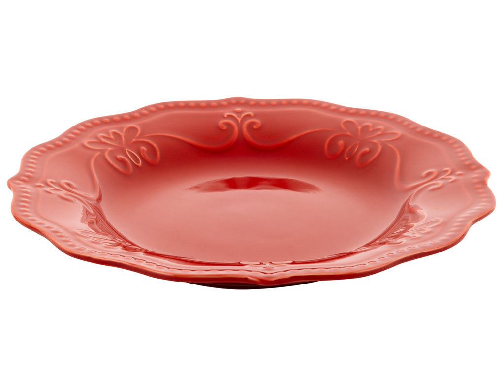 TALERZ RUSTIC RED 26,5CM
