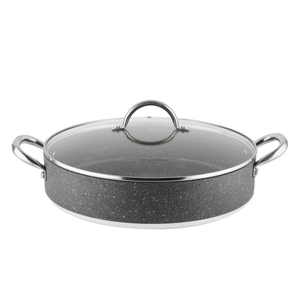 Garnek aluminiowy niski onyx 30cm 4,2l z/p