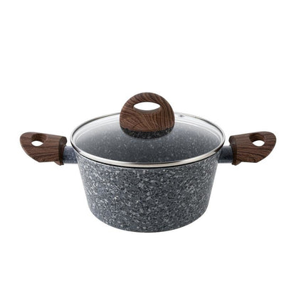 Garnek aluminiowy granite 20cm 2,5l z/p