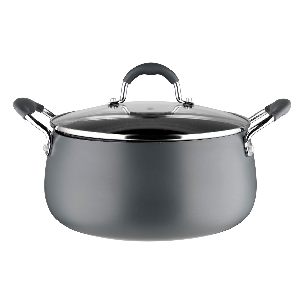 Garnek alumniowy nordica 24cm 5,6l z/p
