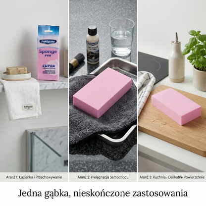 Gąbka praktyczna pva superchłonna