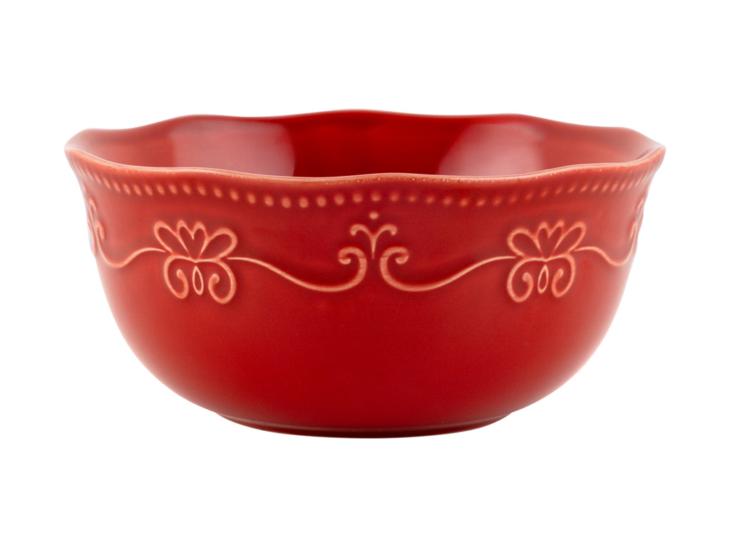 SALATERKA RUSTIC RED 14CM