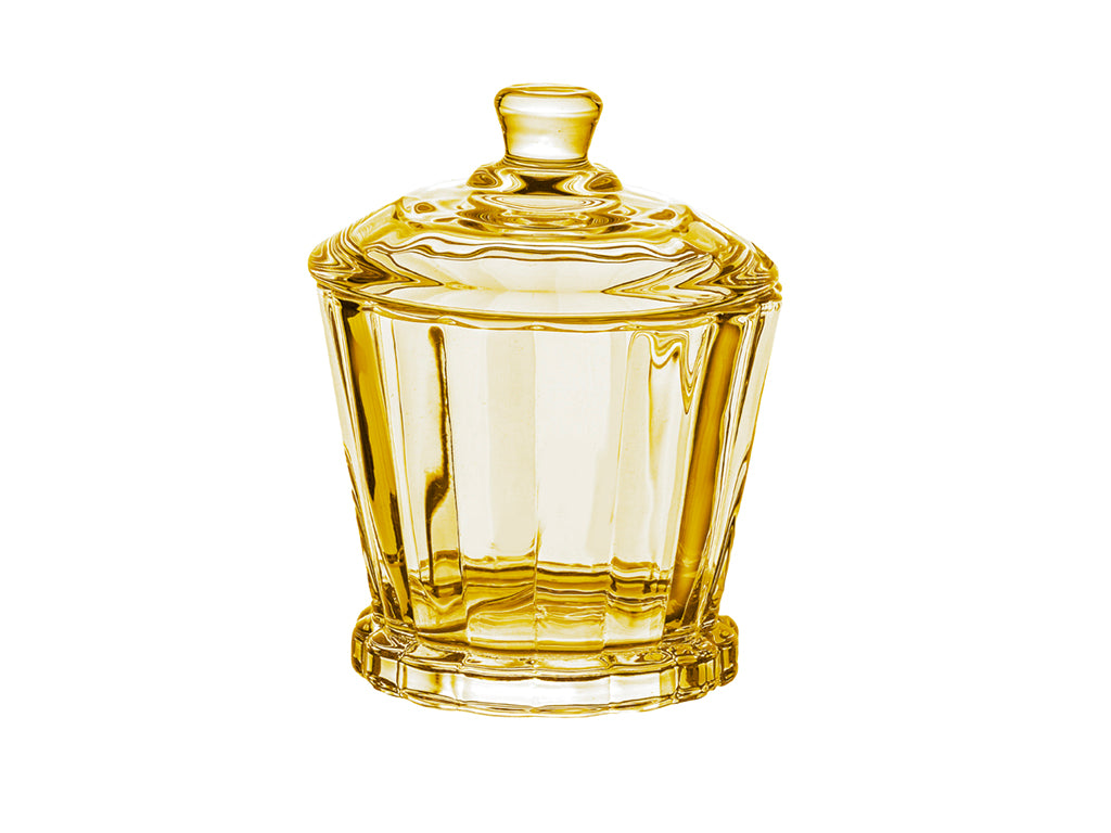 CUKIERNICA SZKLANA SORRENTO ŻÓŁTA 190ML